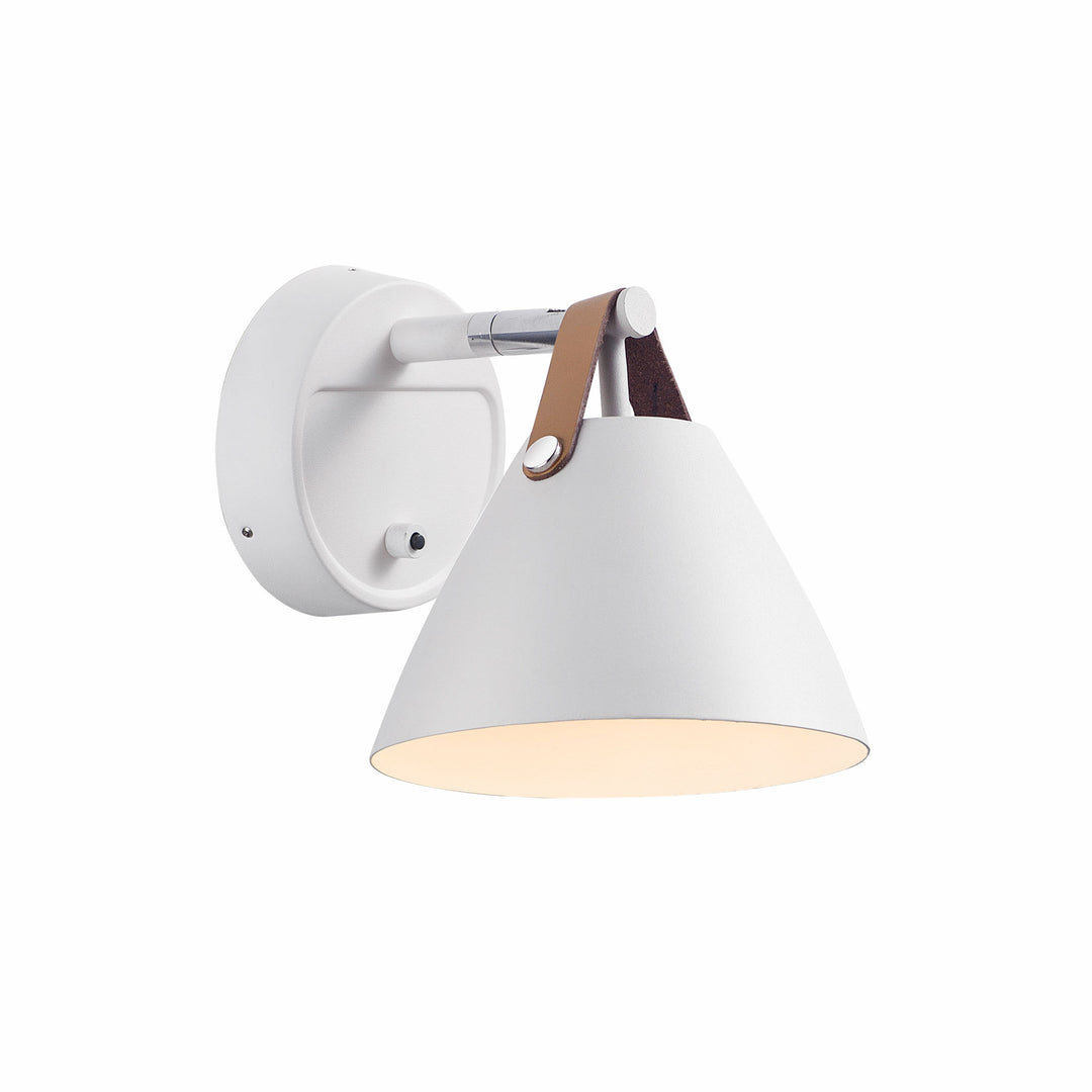 Strap 15 GU10 Wall Light White