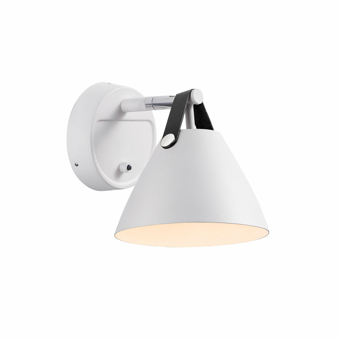 Strap 15 GU10 Wall Light White