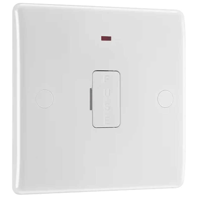 800 Series 13A Fused Connection Unit with Neon Indicator - Prisma Lighting