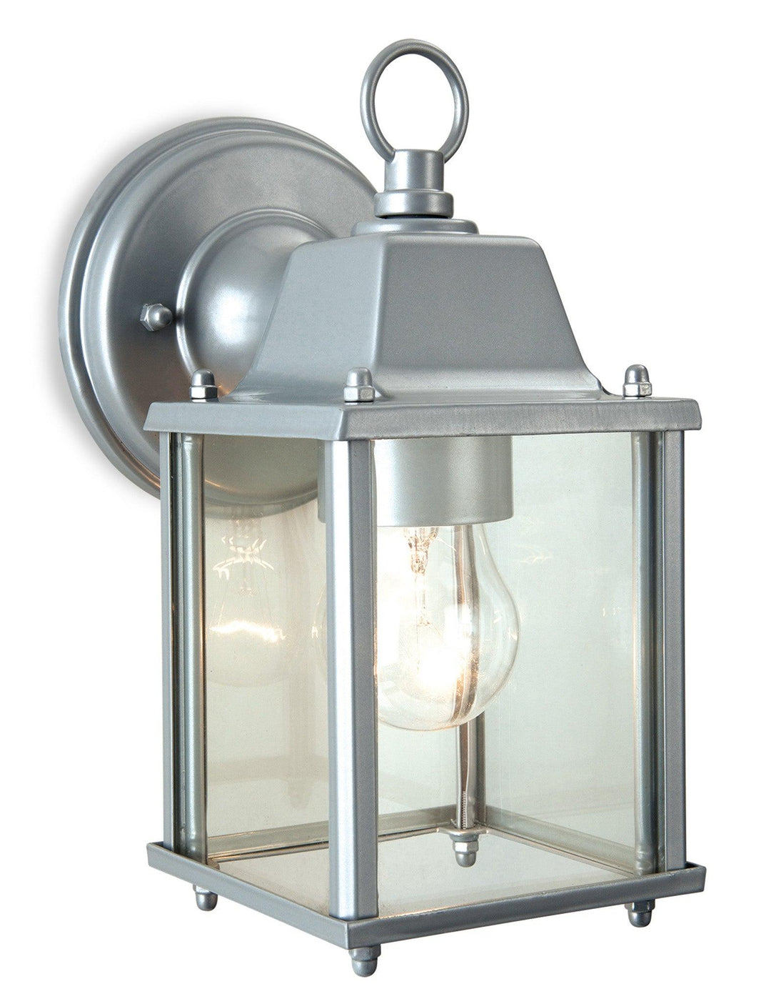 Coach Lantern - Wall Light Silver - Prisma Lighting