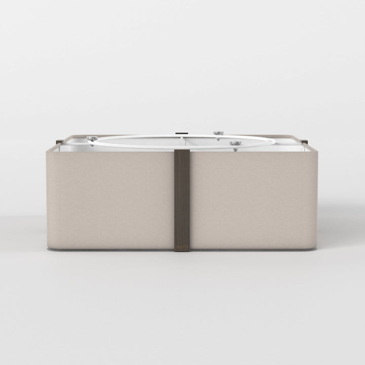 Astro Elba Square 350 Shade in Putty fabric