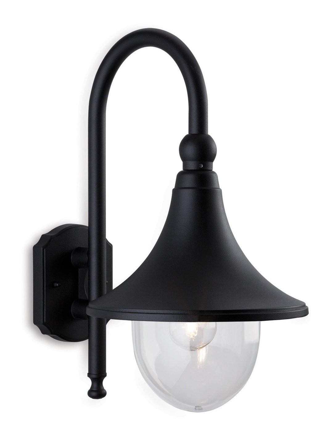 Station Lantern - Downlight Black - Prisma Lighting