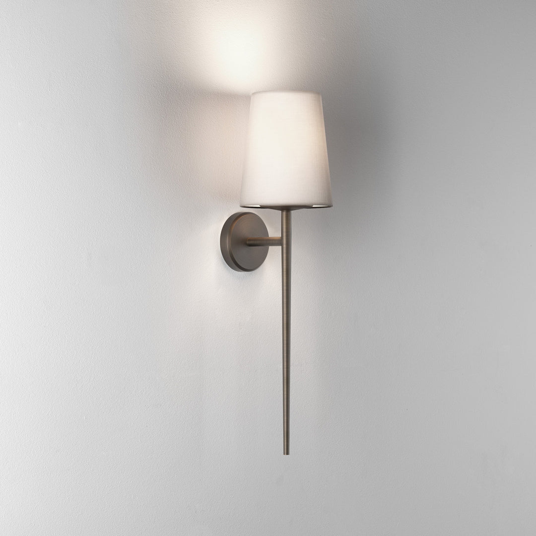 Astro Beauville Wall Light in Bronze and Polished Chrome – Elegant Wall-Mounted Light