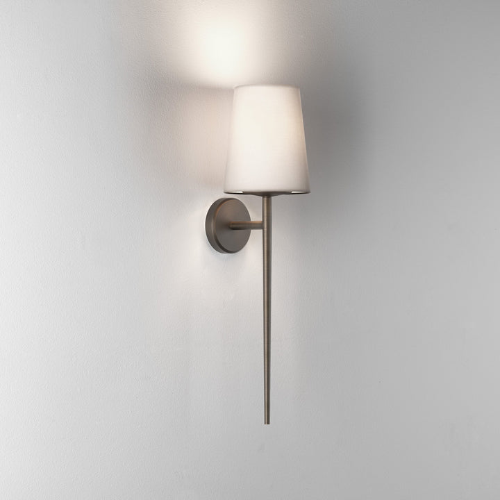 Astro Beauville Wall Light in Bronze and Polished Chrome – Elegant Wall-Mounted Light