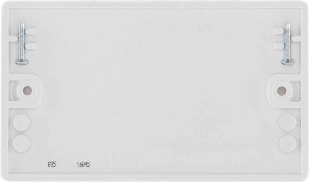 800 Series 2-Gang Blank Plate - Prisma Lighting