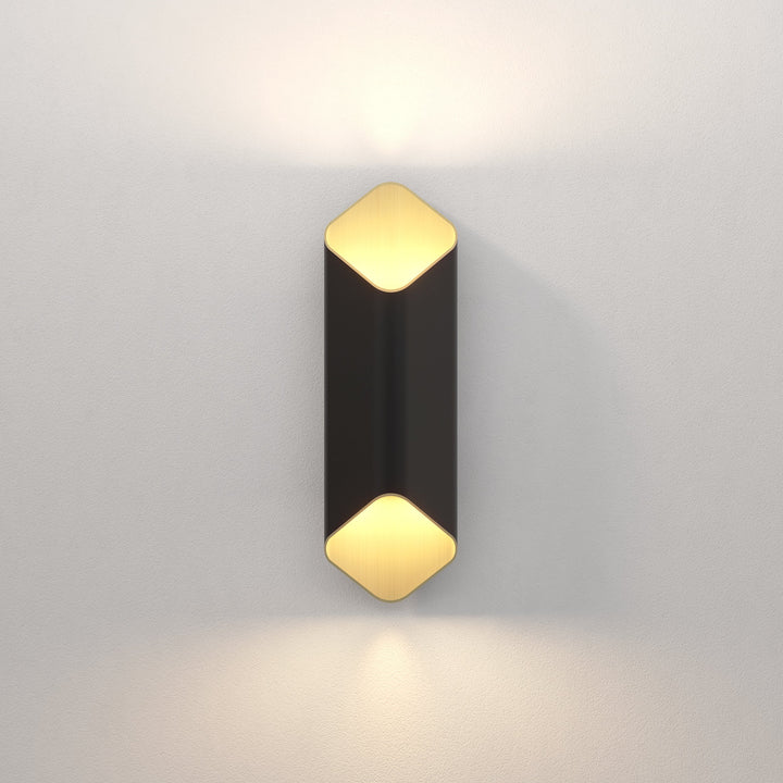 Astro Ako 420 Phase Wall Light in Matt Black - LED Up and Down Light
