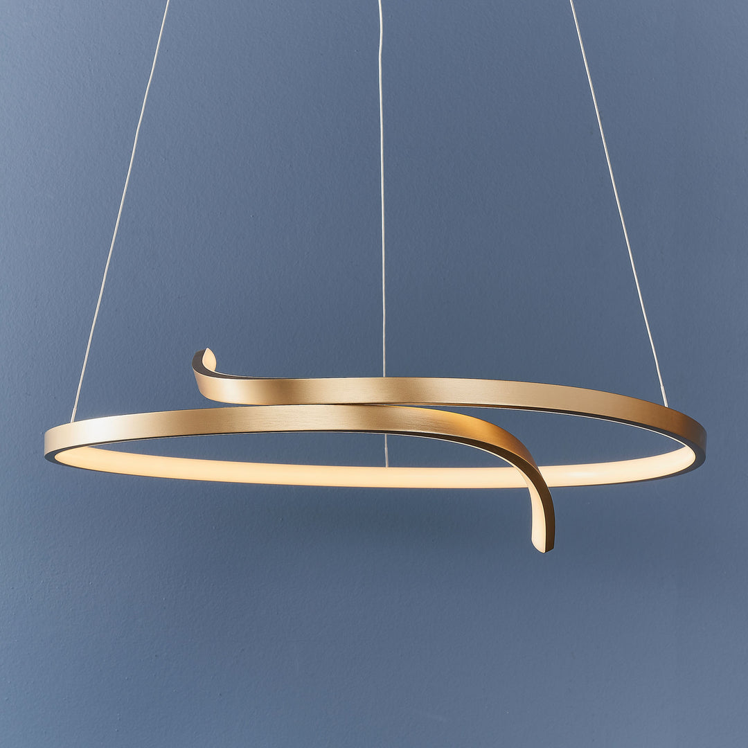 Rafe Pendant Brass