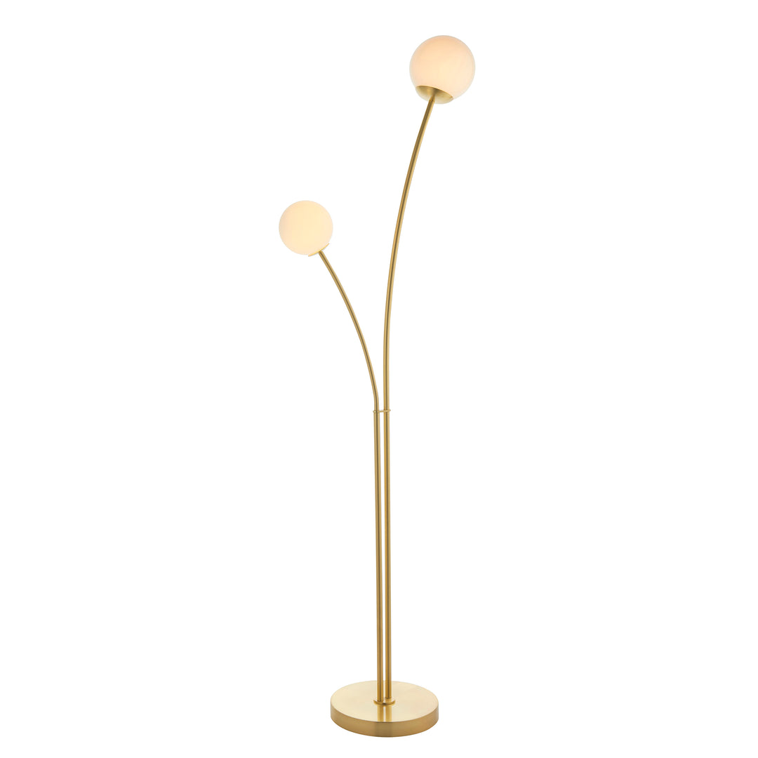 Bloom 2lt floor Brass