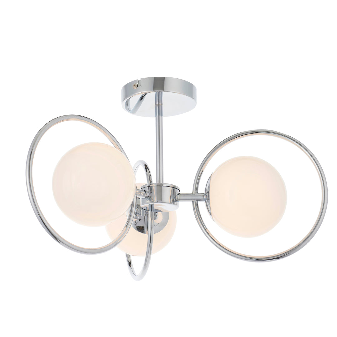 Orb 3lt semi flush Chrome