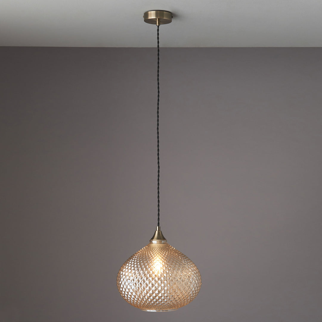 Livia Pendant Brass