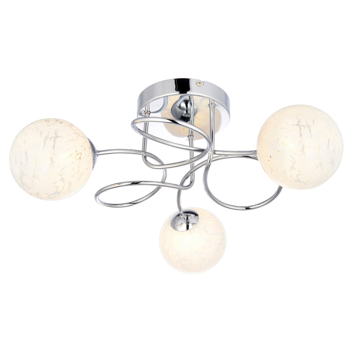 Delos 3lt semi flush Chrome