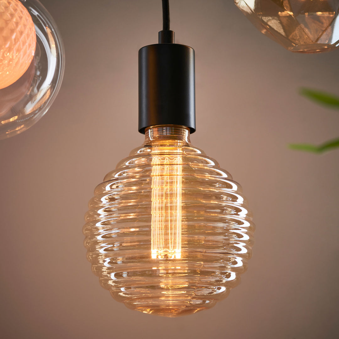 Beehive E27 LED Amber