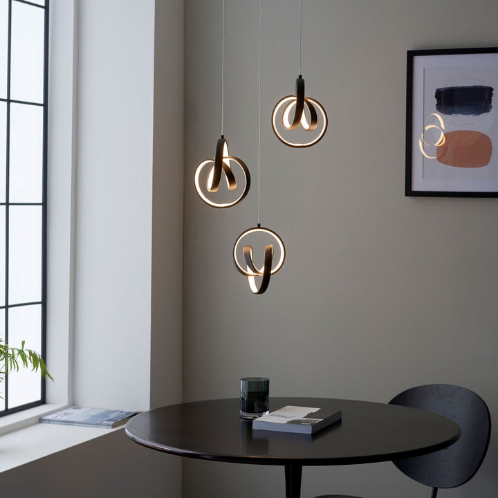 Cosma 3lt pendant Black