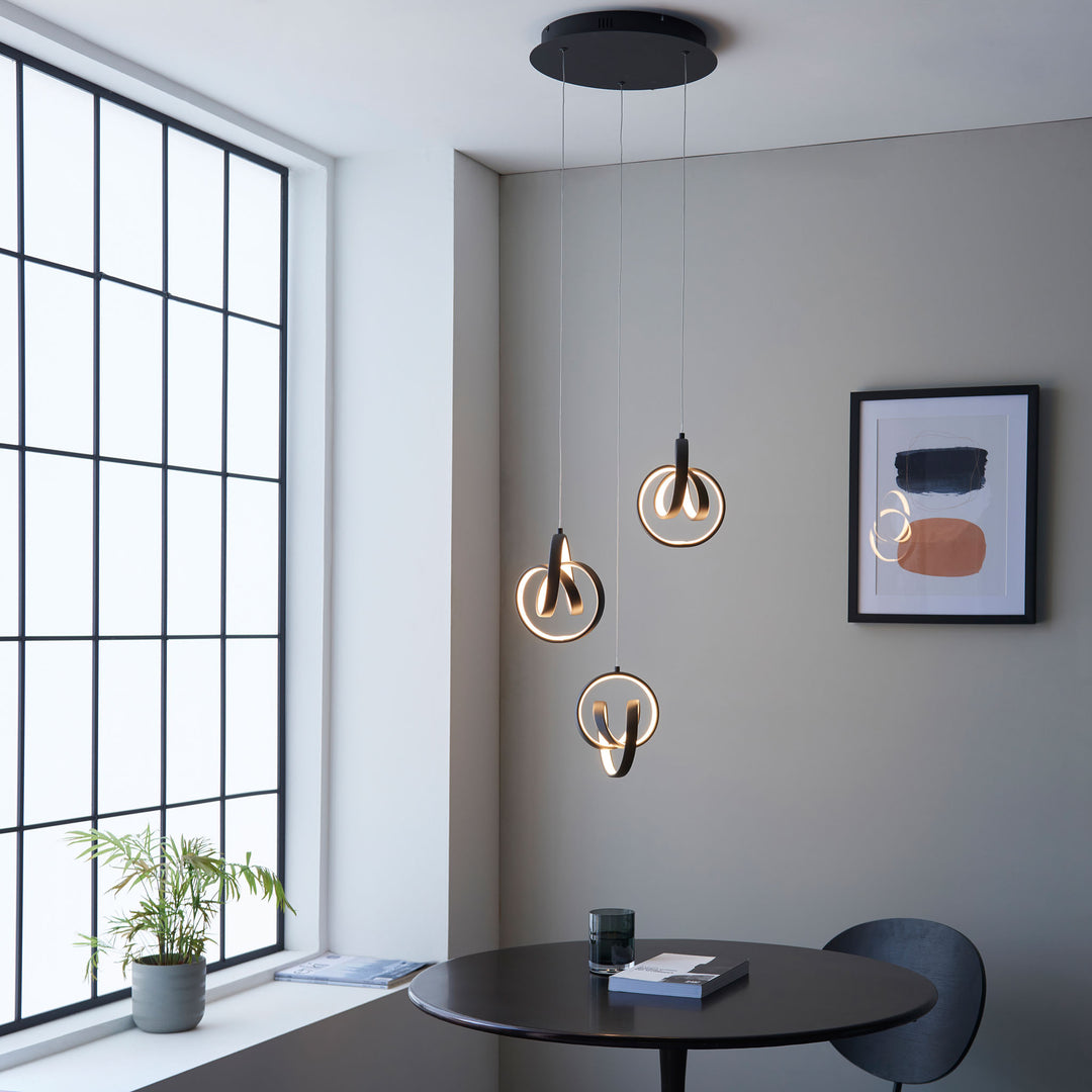 Cosma 3lt pendant Black