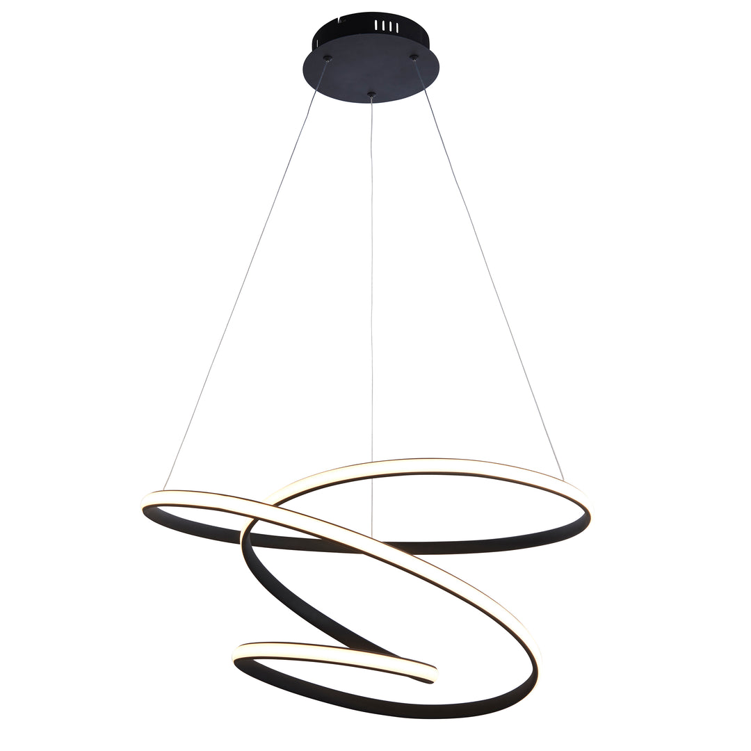 Dune Pendant Black