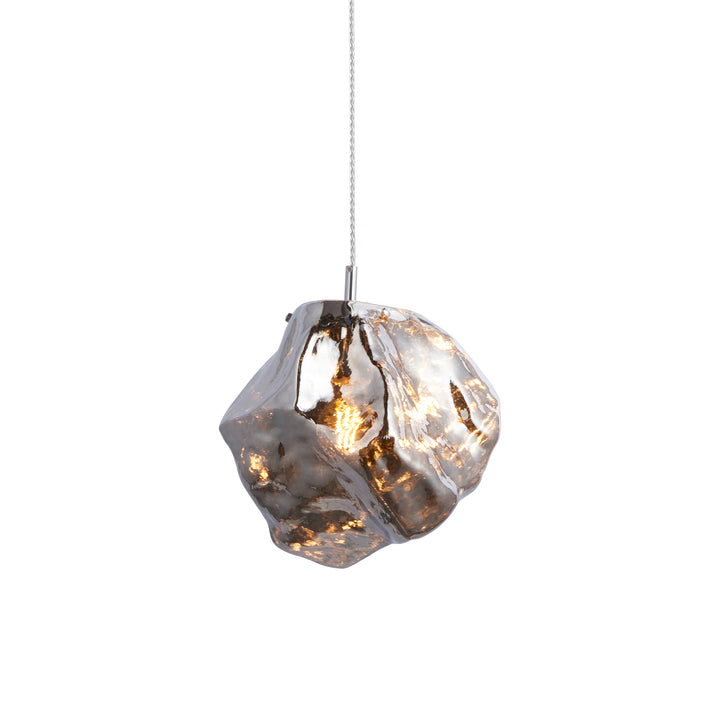 Rock Pendant Chrome