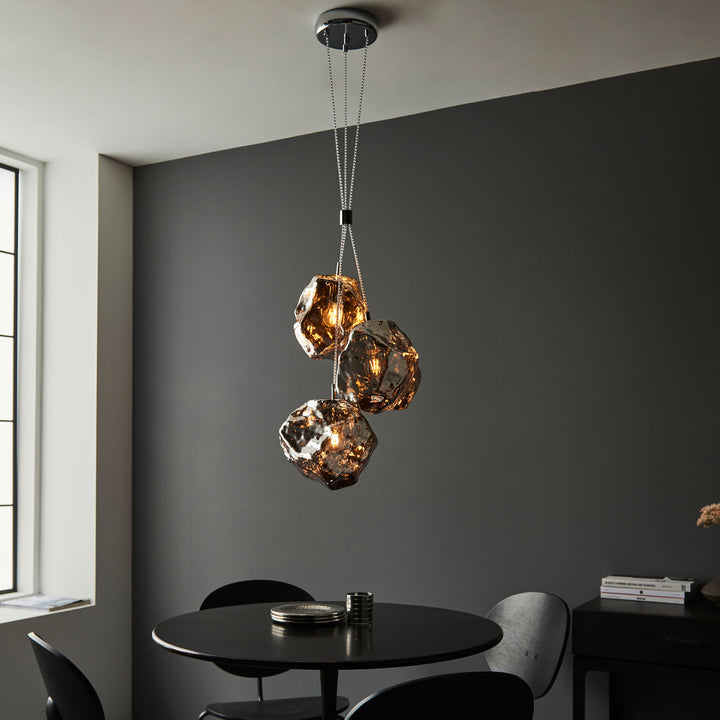 Rock 3lt pendant Copper