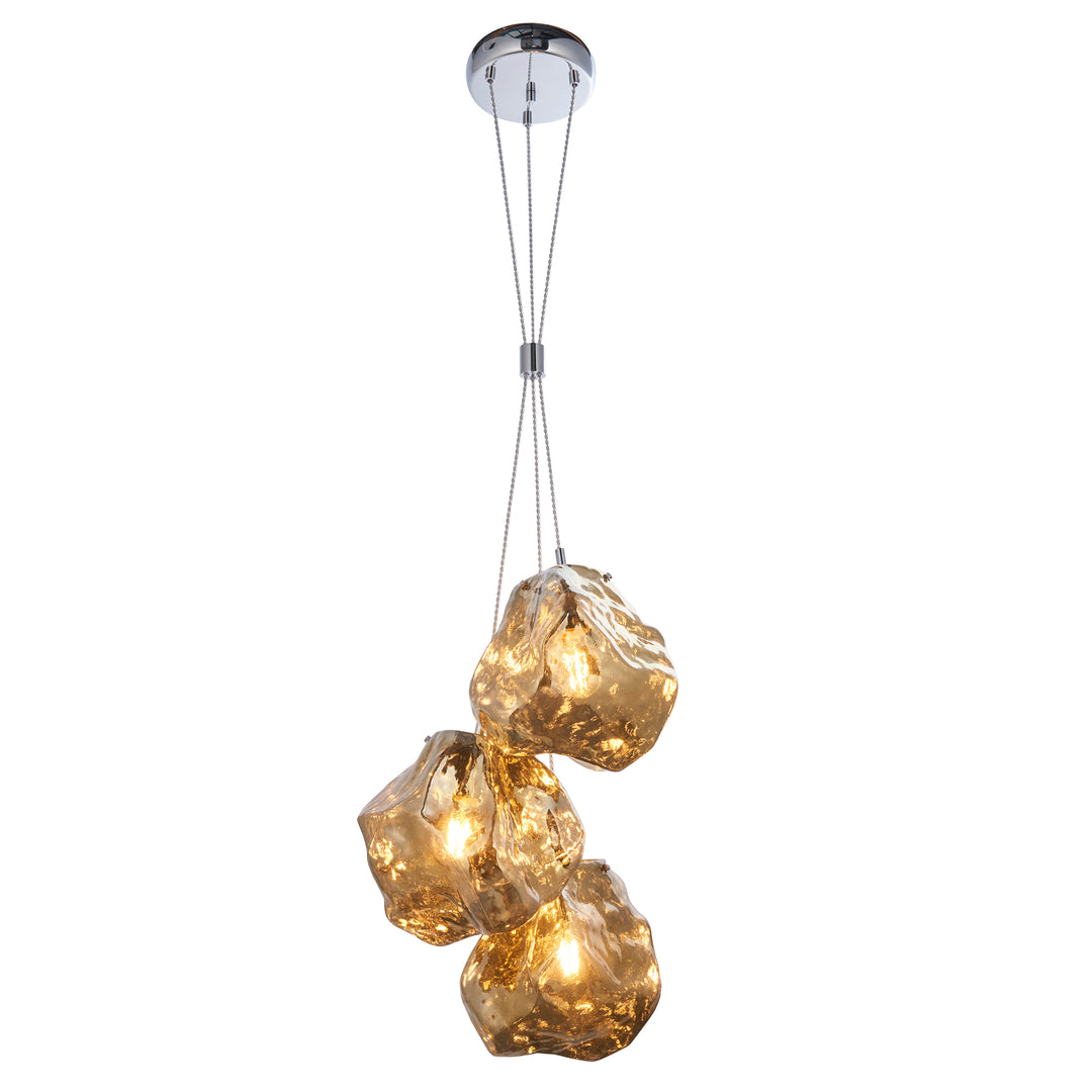 Rock 3lt pendant Bronze