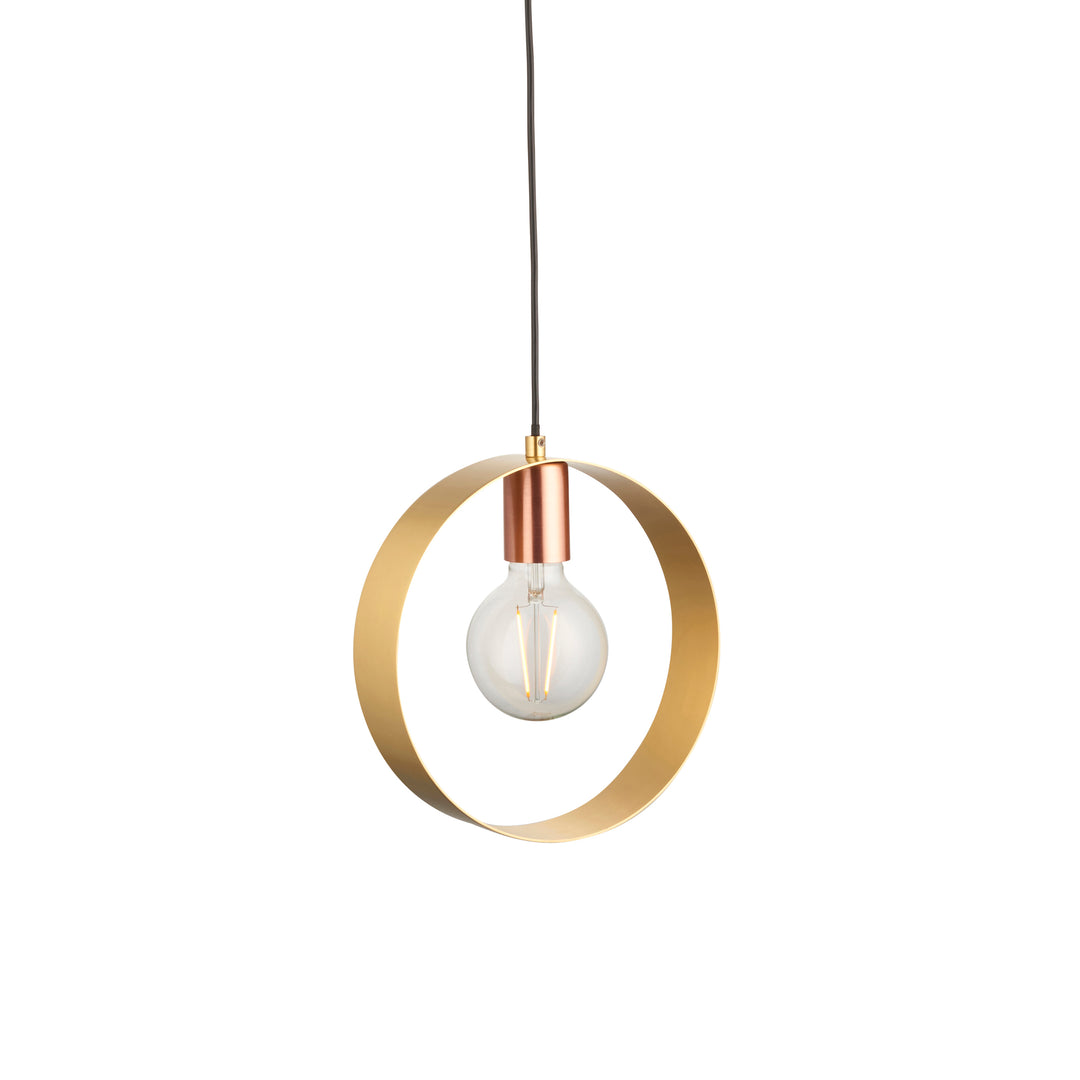 Hoop Pendant Gold