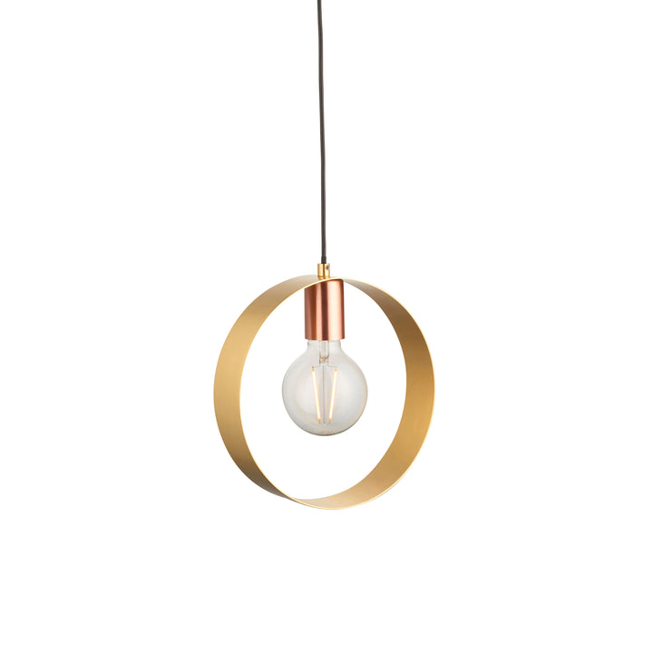 Hoop Pendant Gold