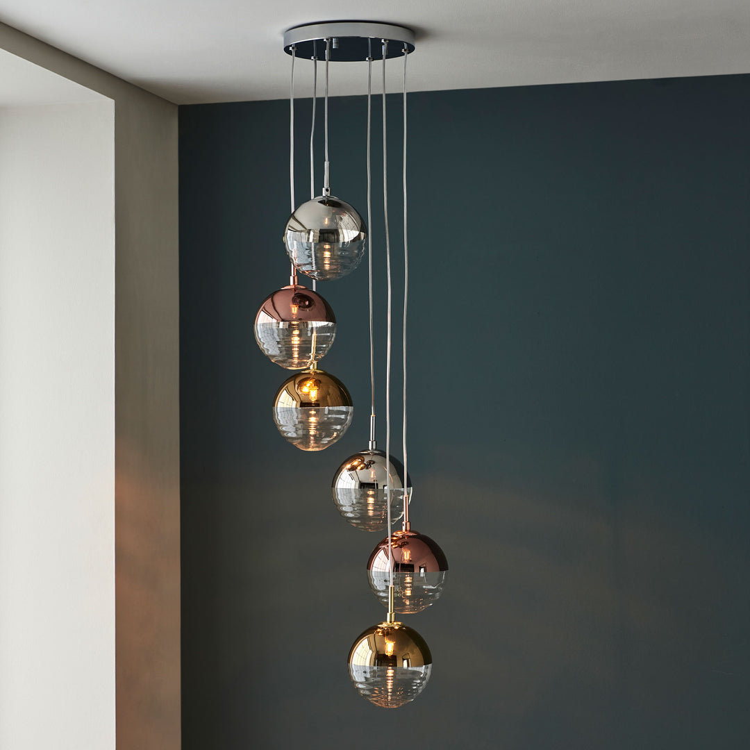 Paloma 6lt Pendant Chrome