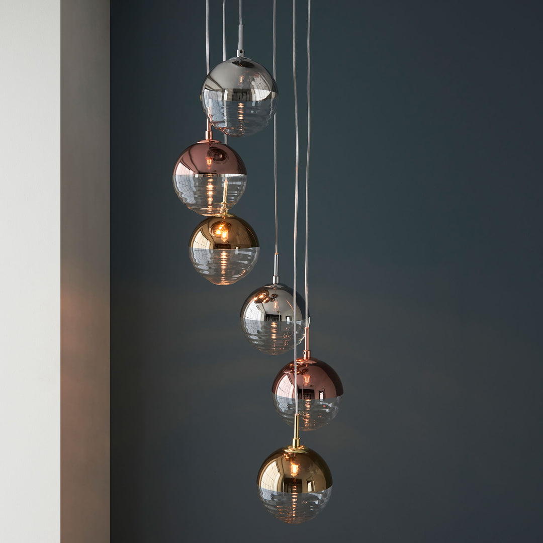 Paloma 6lt Pendant Chrome