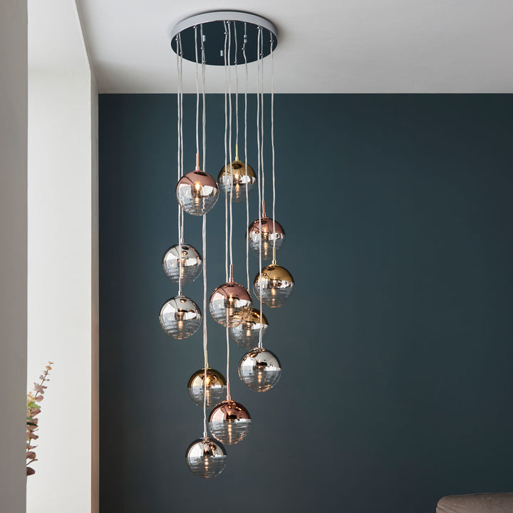 Paloma 12lt Pendant Chrome