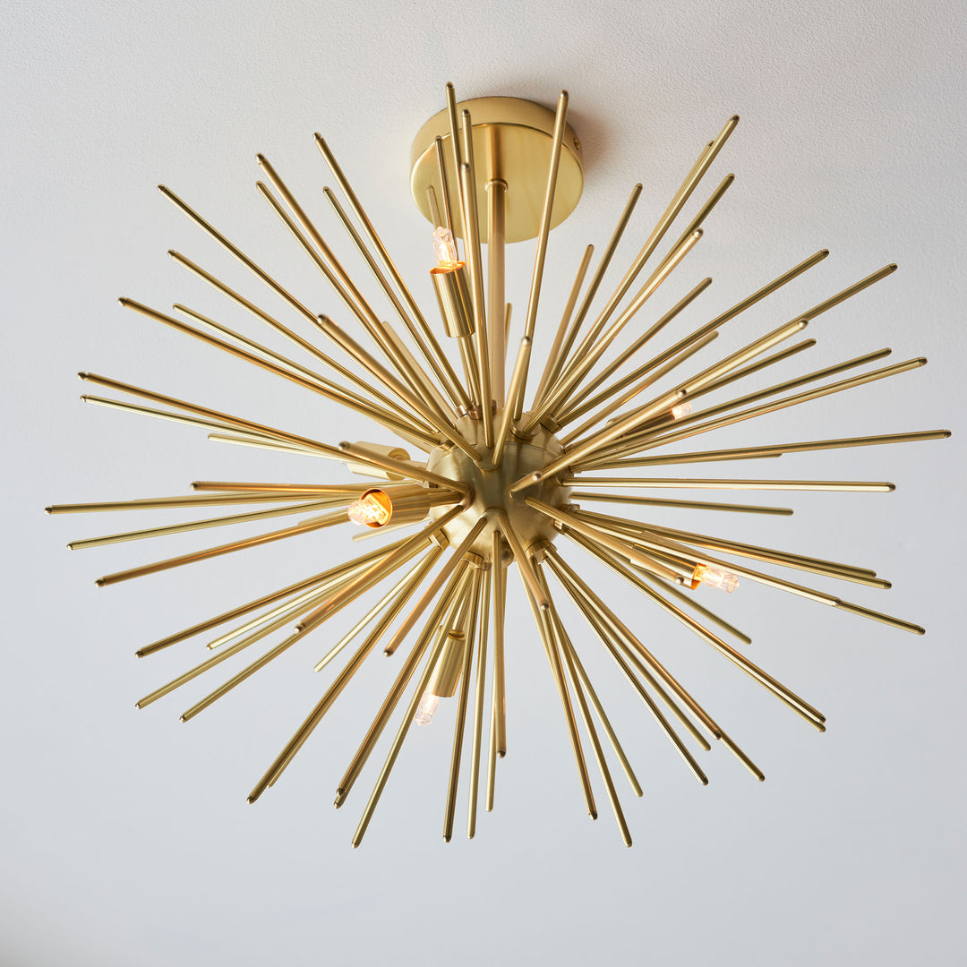 Orta 6lt Semi Flush Brass