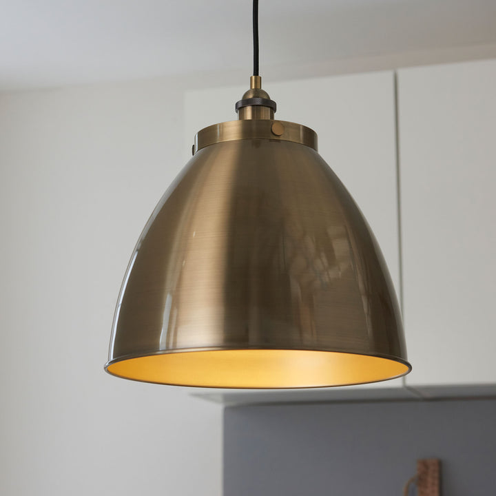 Franklin Large pendant Brass