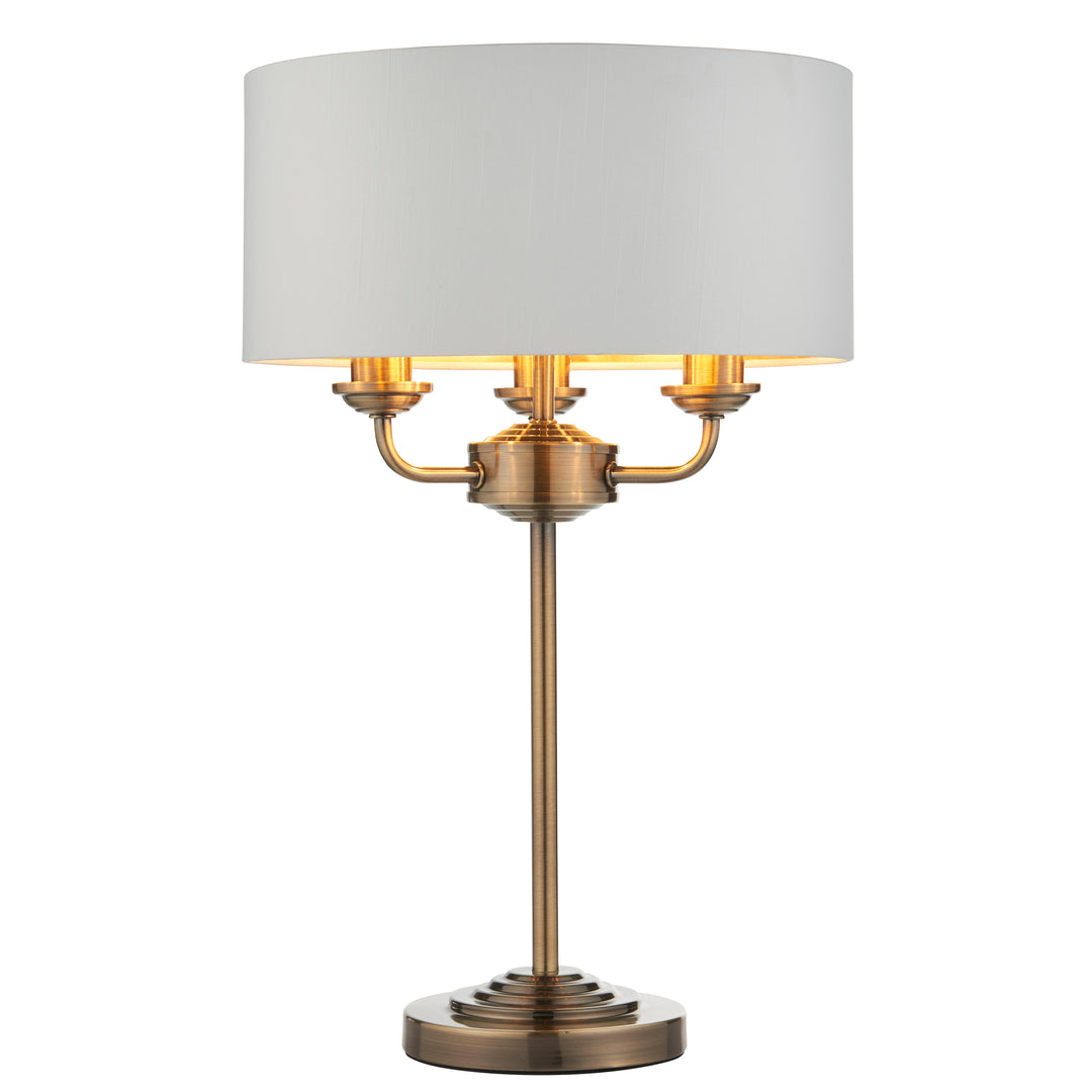 Highclere 3lt table Brass