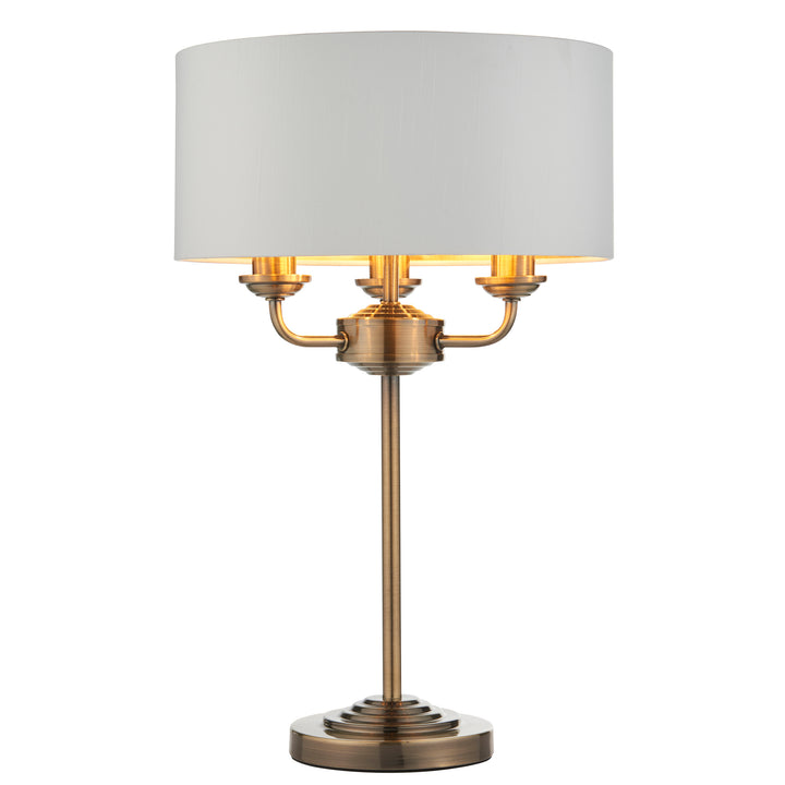 Highclere 3lt table Brass