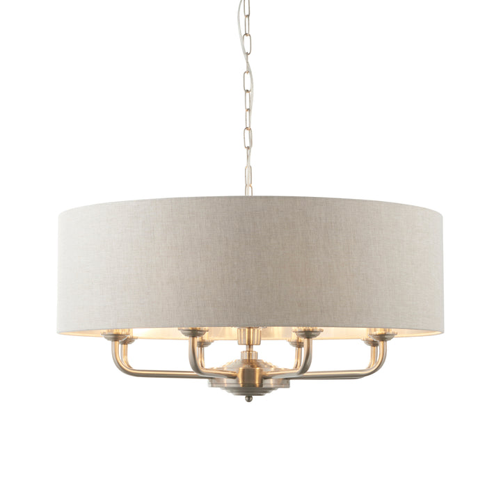 Highclere 8lt pendant Chrome