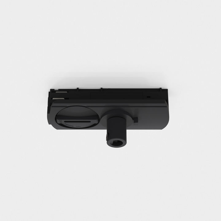 Astro Track Pendant Connector in Matt Black finish