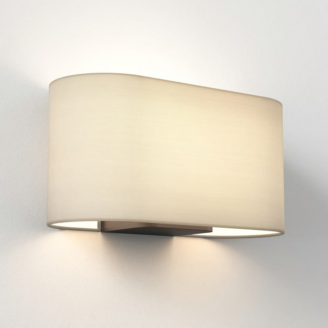 Astro Venn Wall Light in Bronze finish, 110×124 mm profile