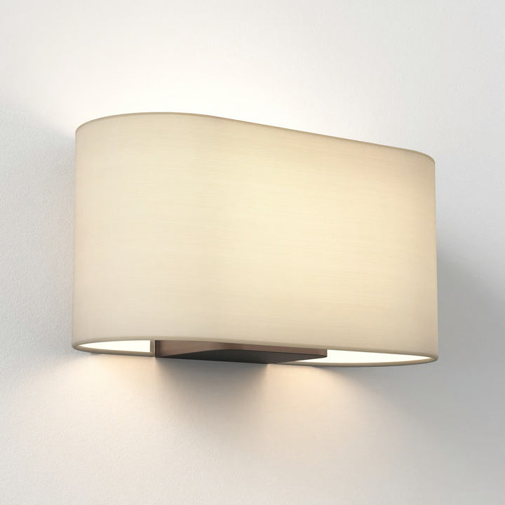 Astro Venn Wall Light in Bronze finish, 110×124 mm profile