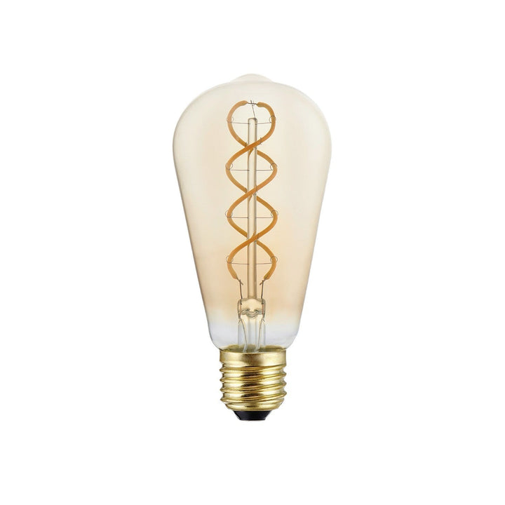 LED Filament Vintage ST64 5VDC 1.3W 80LM E27 Gold 2500K Dimmable