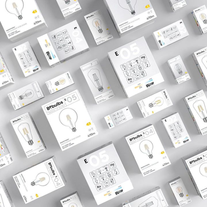 LED Filament Standard A60 4W 470LM E27 Clear 2700K