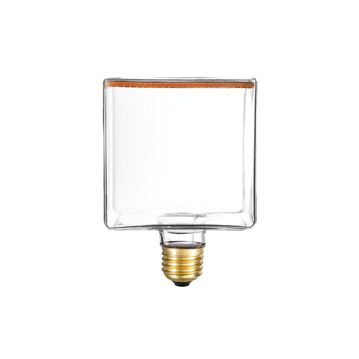 LED Clear Light Bulb Cube 4.5W 300LM E27 2200K Dimmable