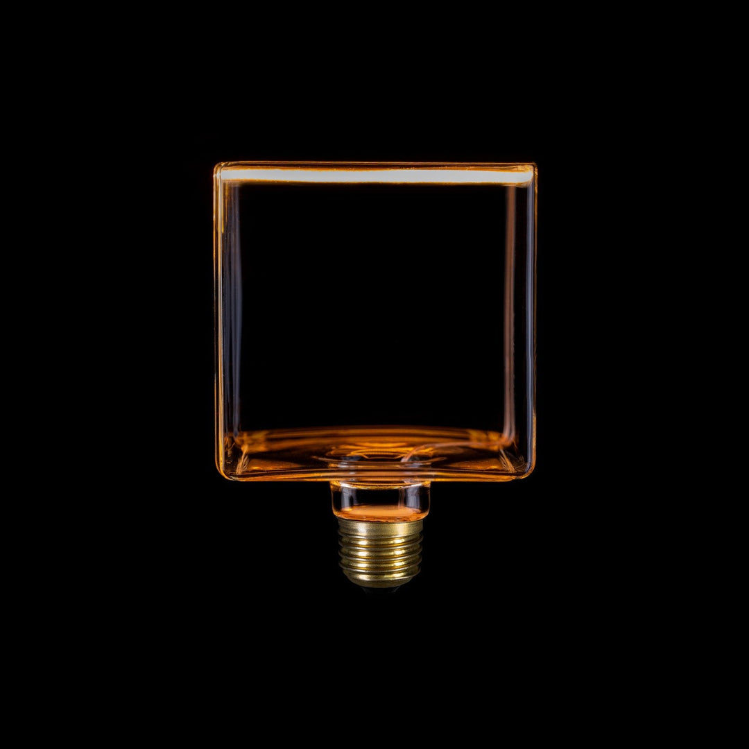 LED Clear Light Bulb Cube 4.5W 300LM E27 2200K Dimmable