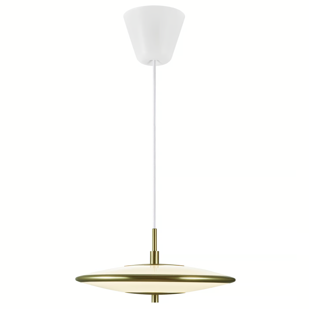 Blanche 32 | Pendant | Brass Indoor Light - Prisma Lighting