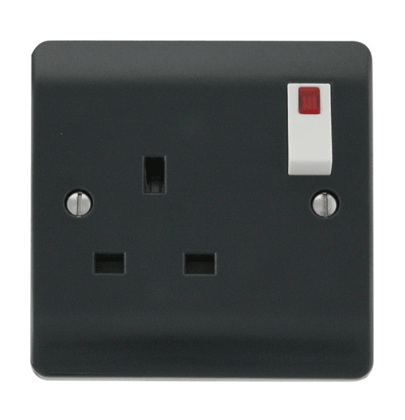 Click Mode Part M 13A 1 Gang DP Switched Socket Outlet CMA835AG