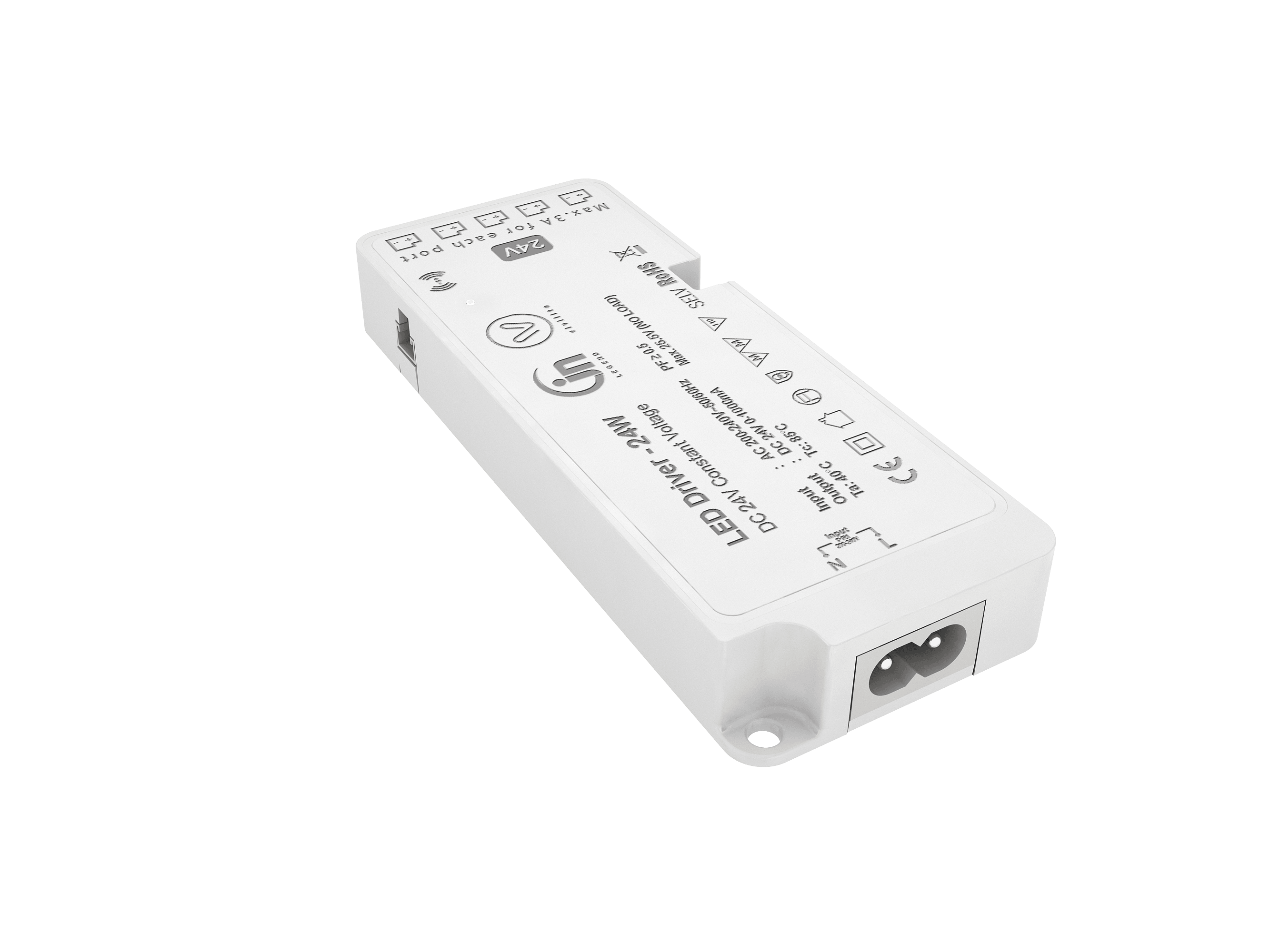 First 37768 Culina Konect CUL-37768 Konect 24w Plug&Play 5 Port Driver 24 Volt ...