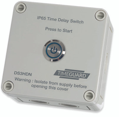 Timeguard DS3HD: Heavy-Duty Time Delay Switch, IP65 Rated