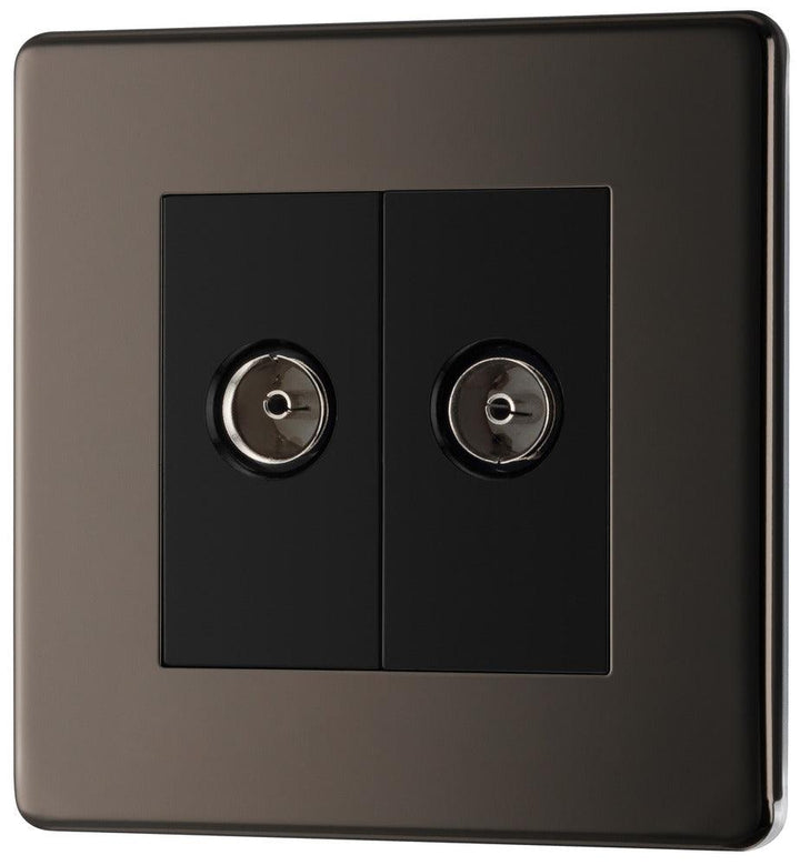 Fbn Blk 2G Co Ax Skt - Prisma Lighting