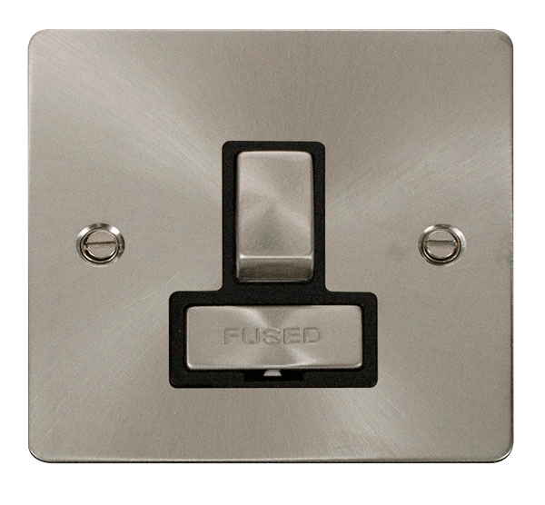 Define Flat Plate Ingot 13A - Ingot 13A Switched Connection Unit   - Black in black finish.