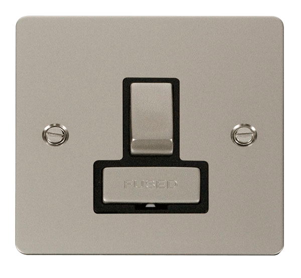 Define Flat Plate Ingot 13A - Ingot 13A Switched Connection Unit   - Black in black finish.