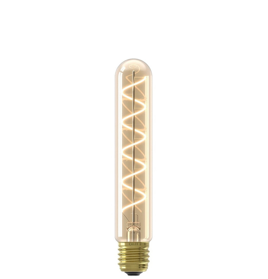 Calex Tube T32x185 Gold Flex Filament, E27, Dimmable with LED Dimmer