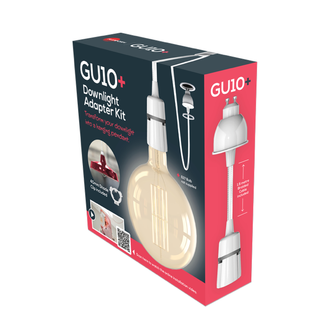 GU10+ Downlight to Pendant Full Kit