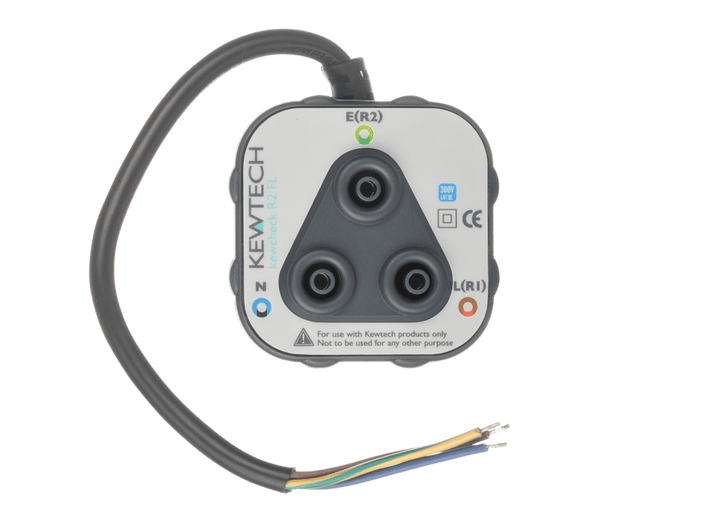 Kewtech KEWCHECKR2FL Ring Main Circuit Tester - Prisma Lighting