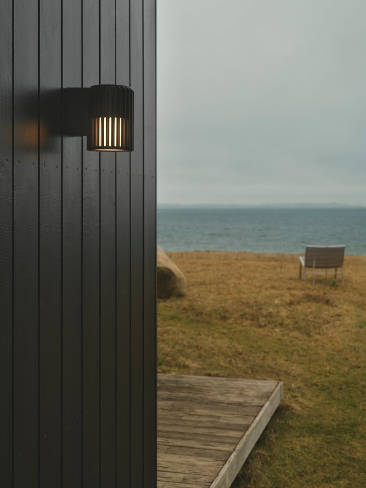 Nordlux Aludra Wall Light Seaside Black ‚ Compact & Durable Outdoor Lighting